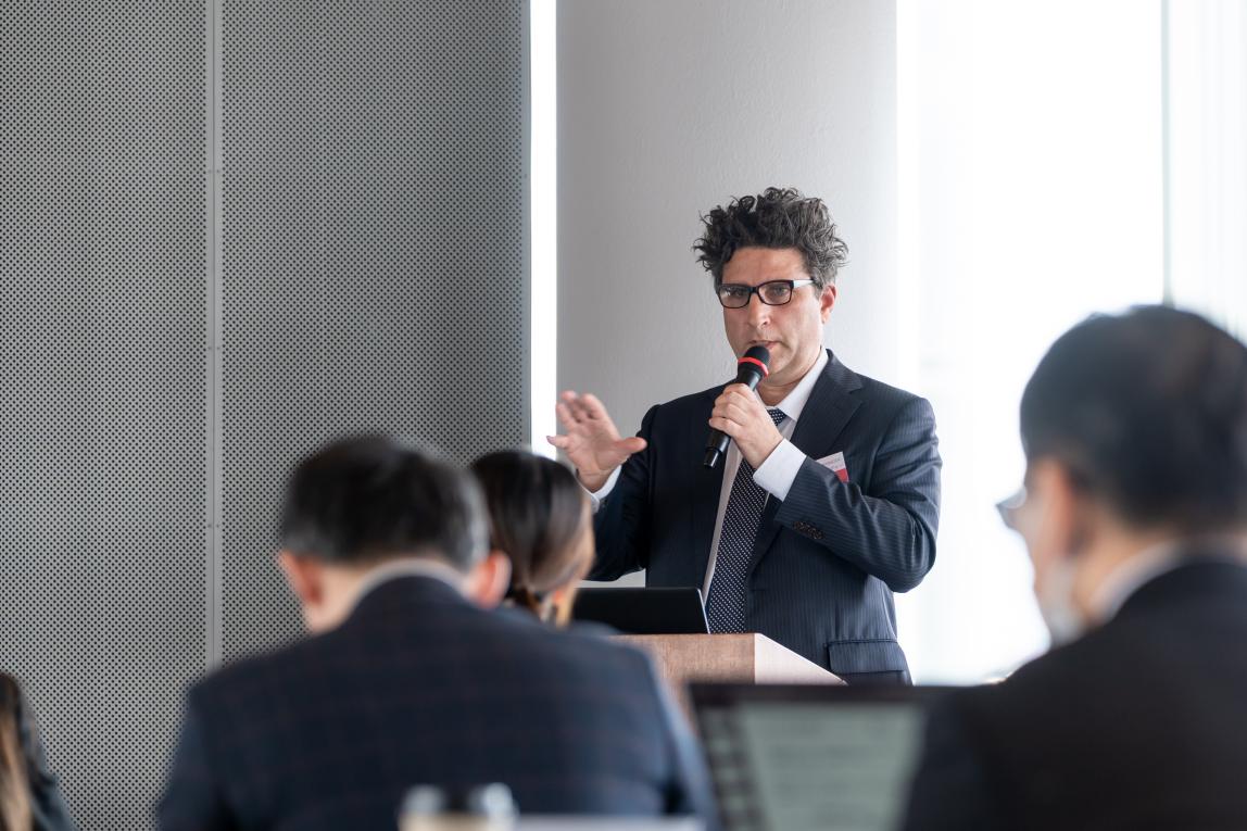 Brett Rumminger在SAF年会上作报告