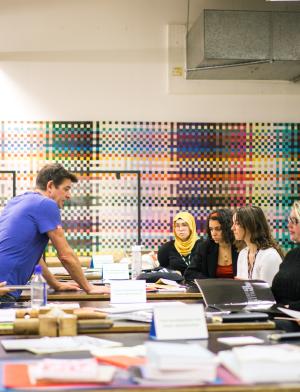 UAL London College of Communication Print Finishing