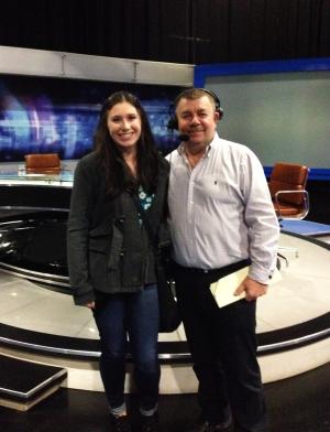 dublin student intern at a broadcast station