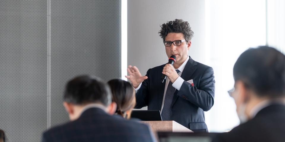 Brett Rumminger在SAF年会上作报告